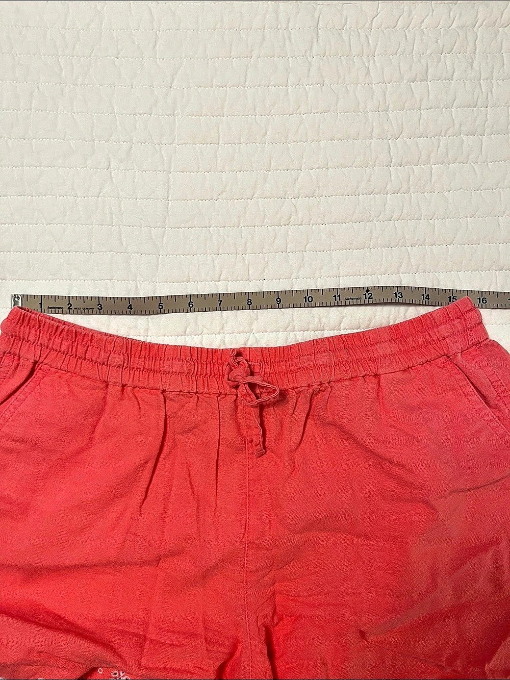 J.Crew Eyelet Pull On Drawstring Shorts - Picture 7 of 9